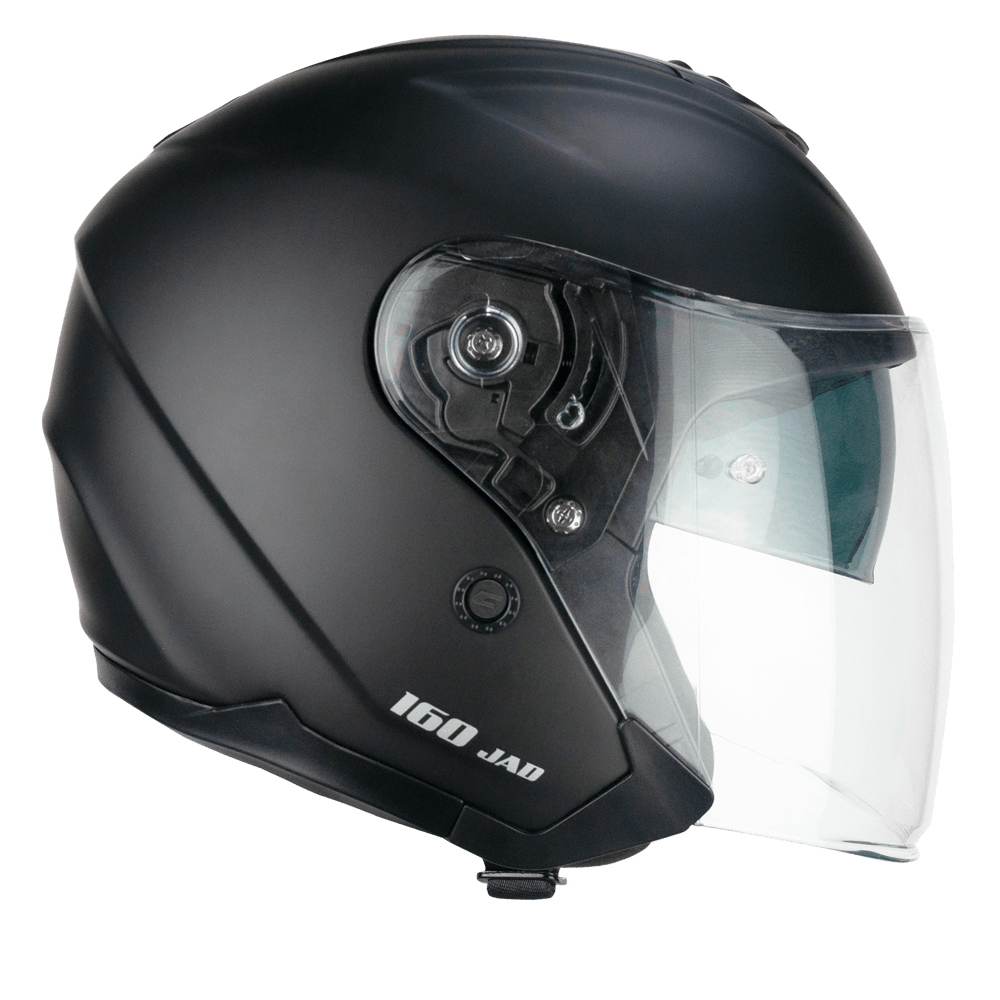 Casco jet CGM 160A JAD MONO Negro mate