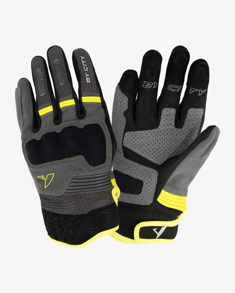 [1000241-XS] Guantes de Verano By City Heko Hombre Gris (XS)