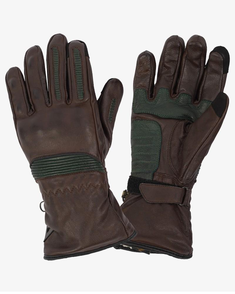 Guantes de Invierno By City Lyon Hombre Marrón/Verde