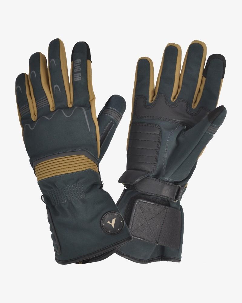 Guantes de Invierno By City Touring Hombre Beige/Verde