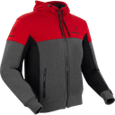 Chaqueta Bering Hoodiz Ventilado Antracita/Rojo
