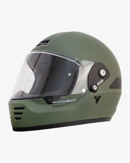 Casco By City Rider Verde Mate