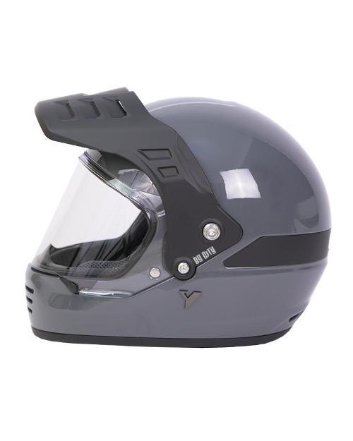 Casco By City Rider Gris FIBRA VIDRIO