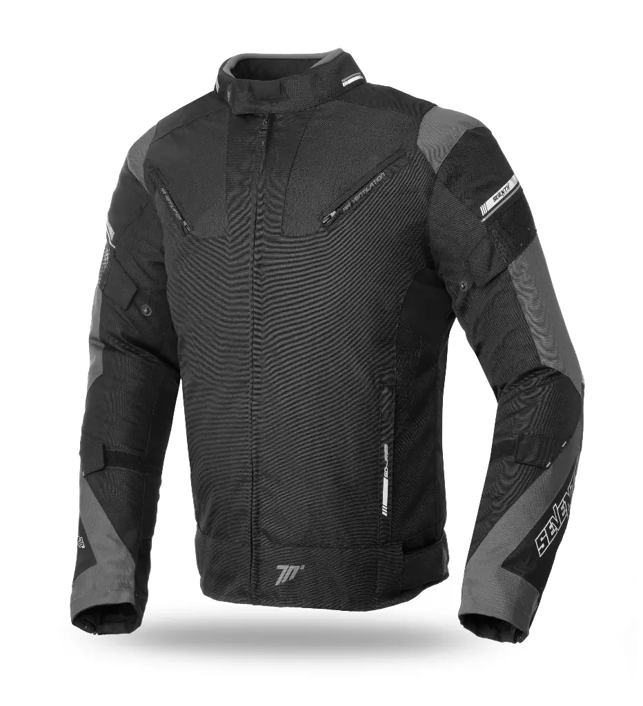 Chaqueta Seventy Degrees Sd-Jr69 Invierno Racing Hombre Negra/FLUOR