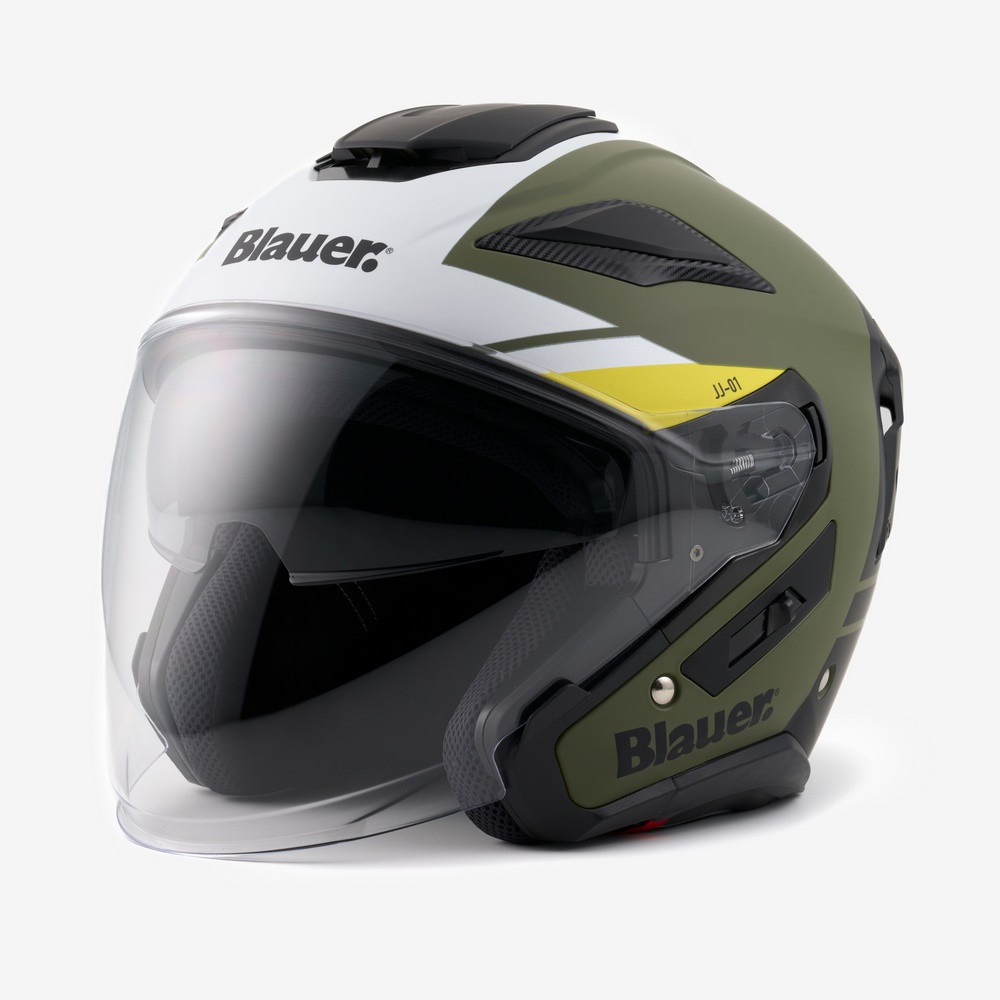 [CBJJ0106701] Casco Jet Blauer Jet JJ-01 Verde Mate (XS)