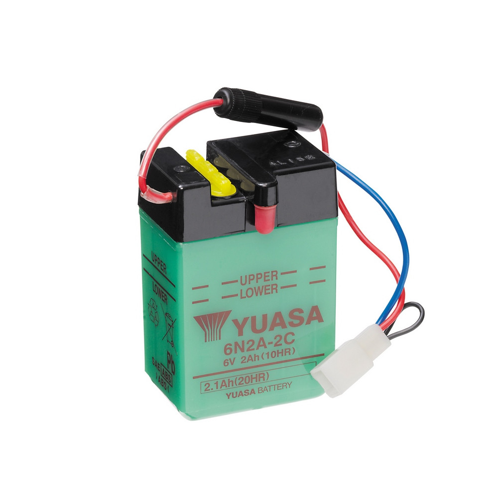 [BY6N2A2C] Batería Yuasa Convencional 6N2A-2C DC