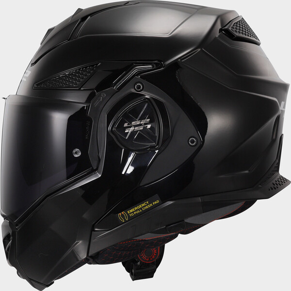 LS2 FF901 ADVANT X SOLID BLACK-06 Brillo