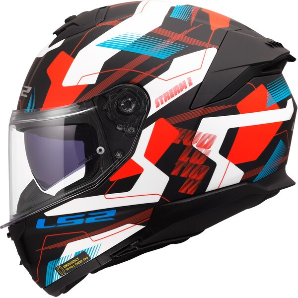LS2 FF808 STREAM II MIKA RED-06 Blanco Azul