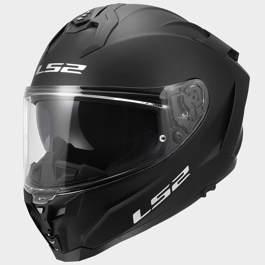 LS2 FF817 CHALLENGER II SOLID Mate Negro
