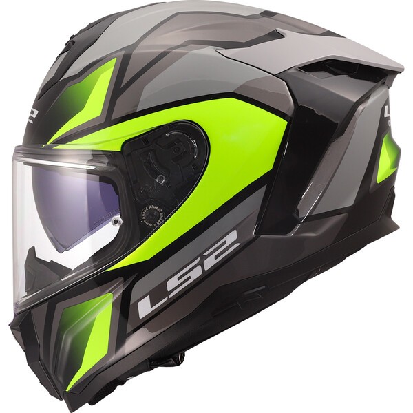 LS2 FF817 CHALLENGER II VIPER H-V Gris Amarillo