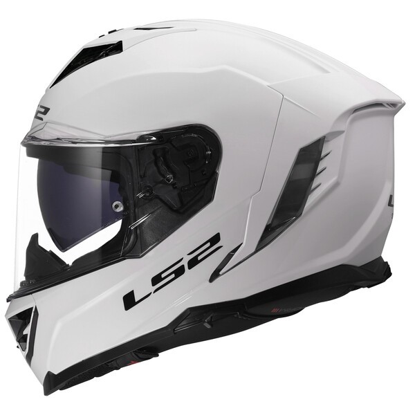 LS2 FF818 STORM III SOLID Brillo Blanco