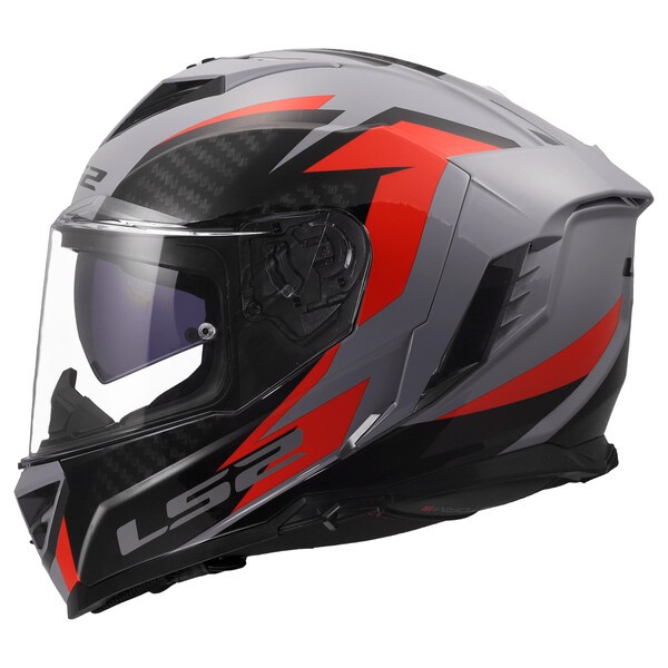 LS2 FF818 STORM III DYNAMO Gris Rojo