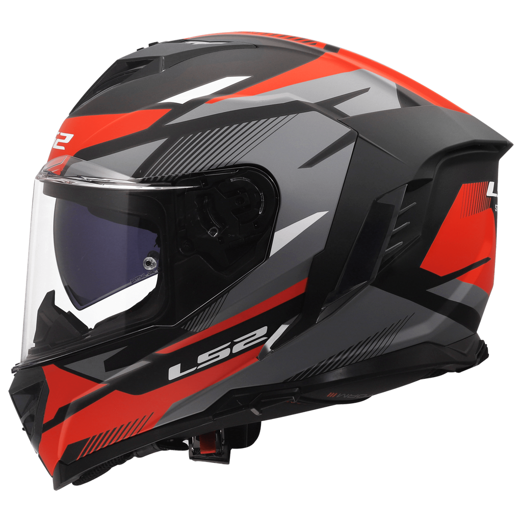 LS2 FF818 STORM III KOMAI Negro Rojo
