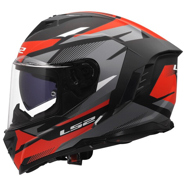 LS2 FF818 STORM III KOMAI Negro Rojo