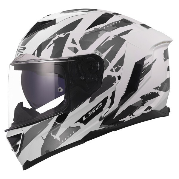 LS2 FF818 STORM III KAOS Blanco Gris