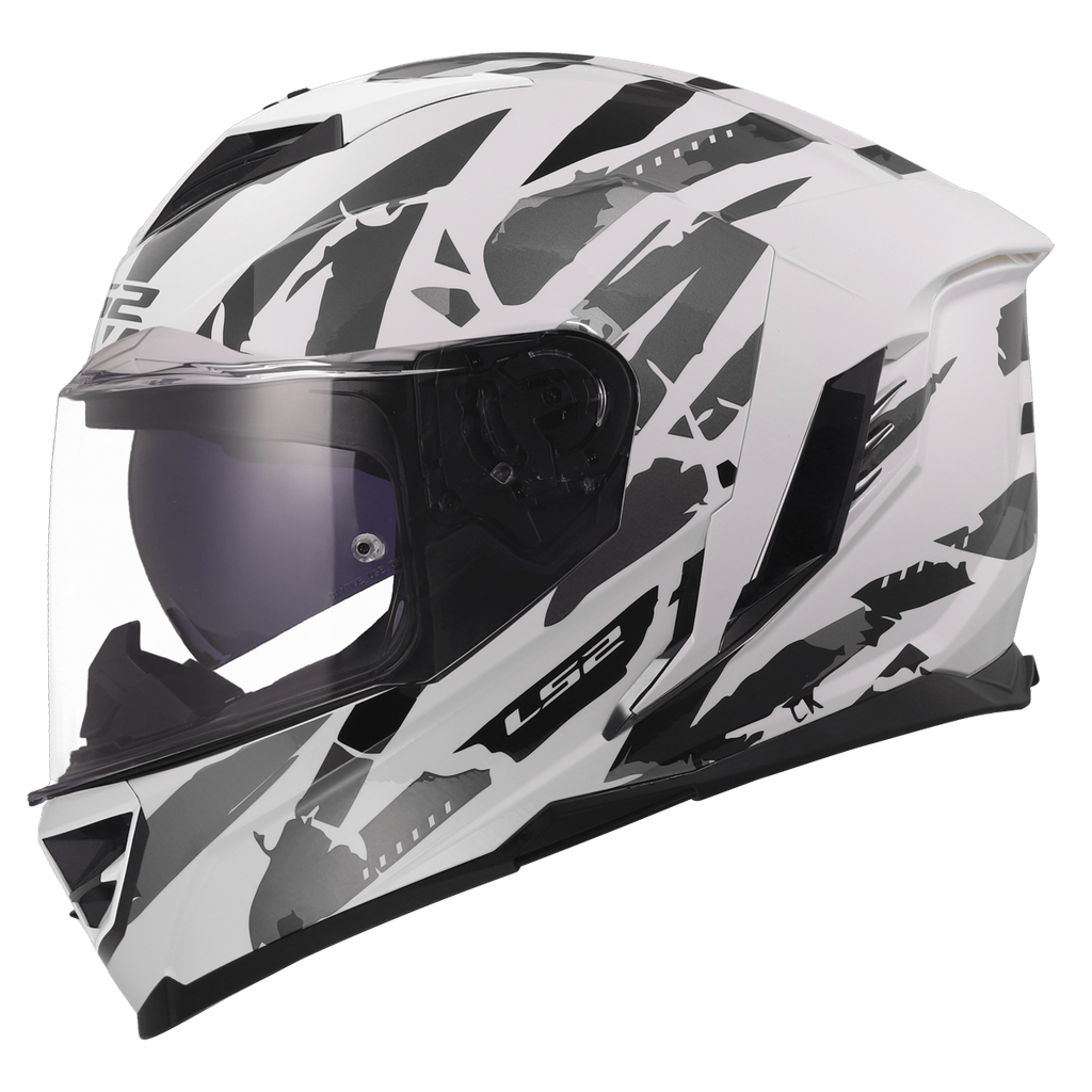 LS2 FF818 STORM III KAOS Blanco Gris