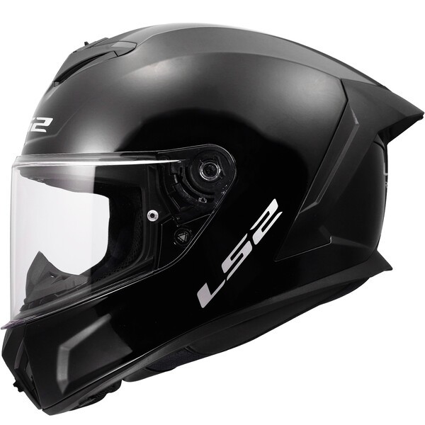 [1682000123XL] LS2 FF820 RAPID III SOLID Brillo Negro (3XL)