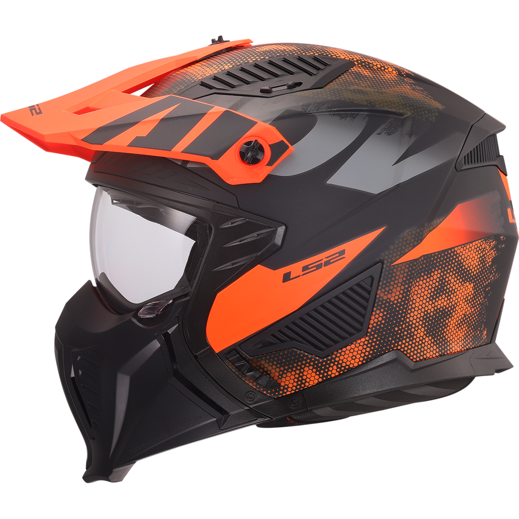 [366062551L] LS2 OF606 DRIFTER GAS ORANGE-06 Gris (L)
