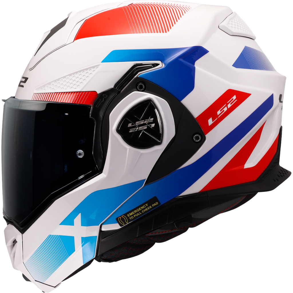 LS2 FF901 ADVANT X NOVA RED-06 Blanco Azul