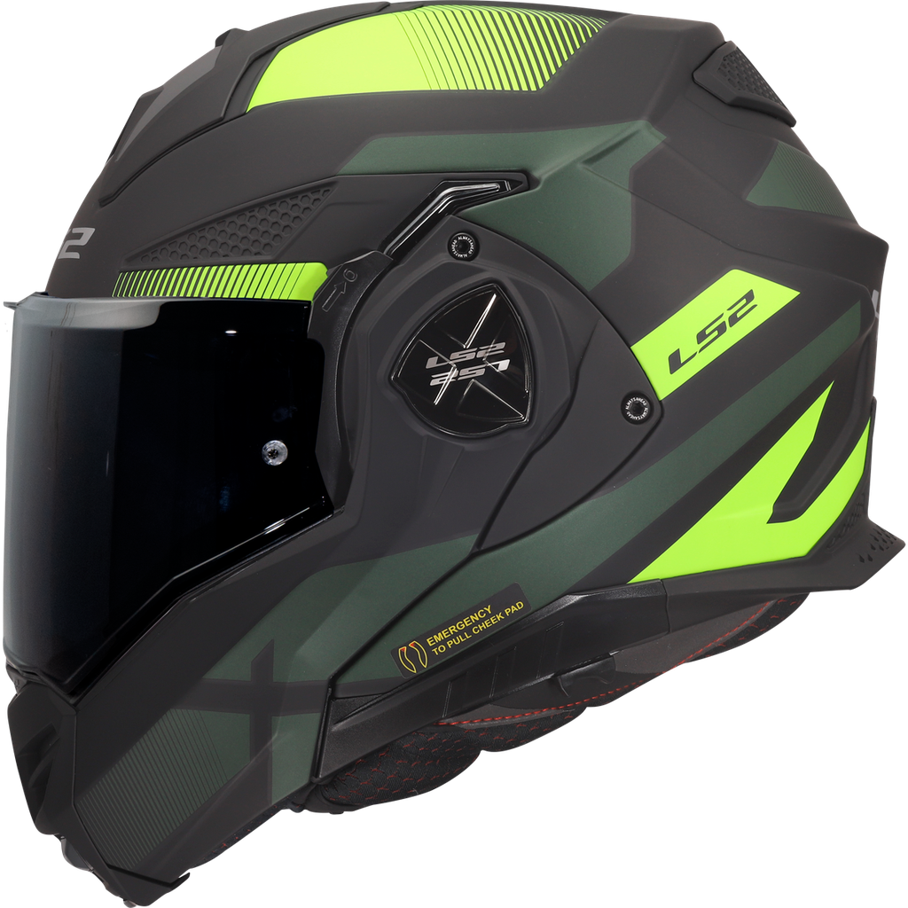 LS2 FF901 ADVANT X NOVA H-V YELLOW-06 Negro