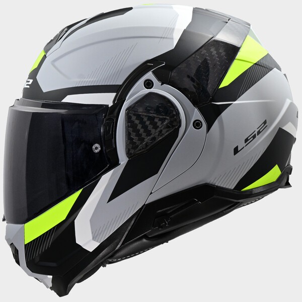 [569102167XXS] LS2 FF910 ADVANT II TRIPLE H-V XXS Claro Gris