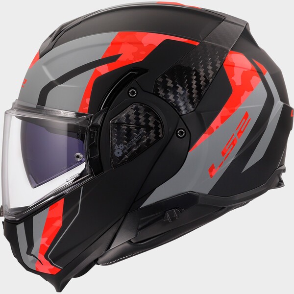 [5691024313XL] LS2 FF910 ADVANT II GLIDE Negro Gris (3XL)
