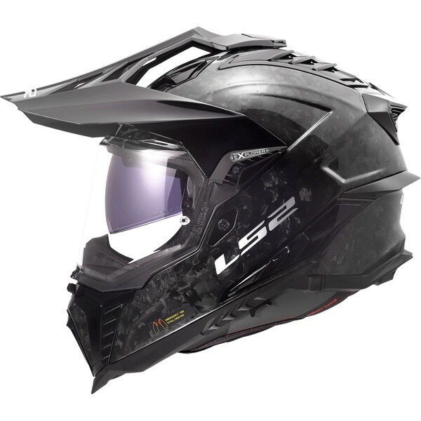 Casco Moto Cross LS2 MX701 Explorer C Forged Carbono