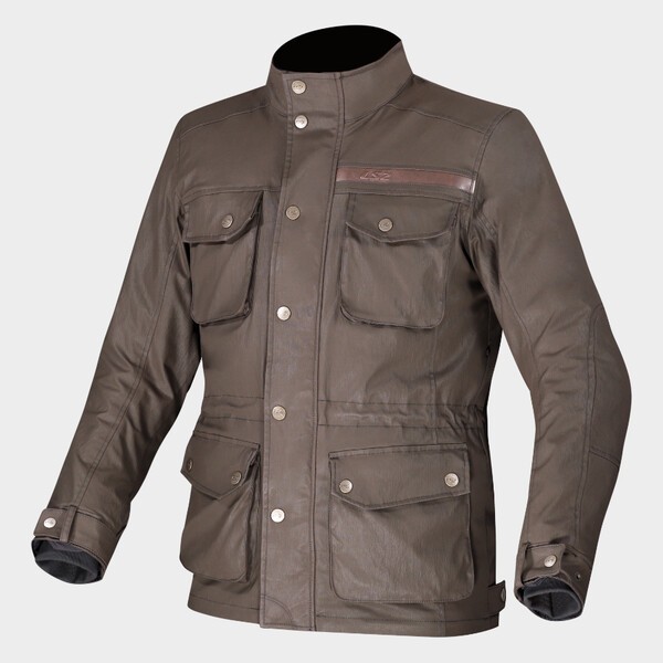[64310W01643XL] Chaqueta Moto LS2 Liberty Hombre Marrón (3XL)