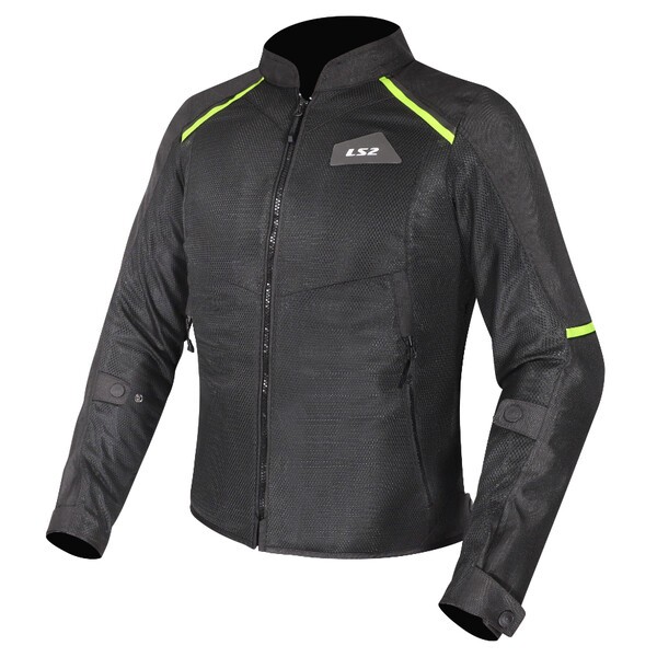 LS2 Breeze Lady Jacket Black Yellow