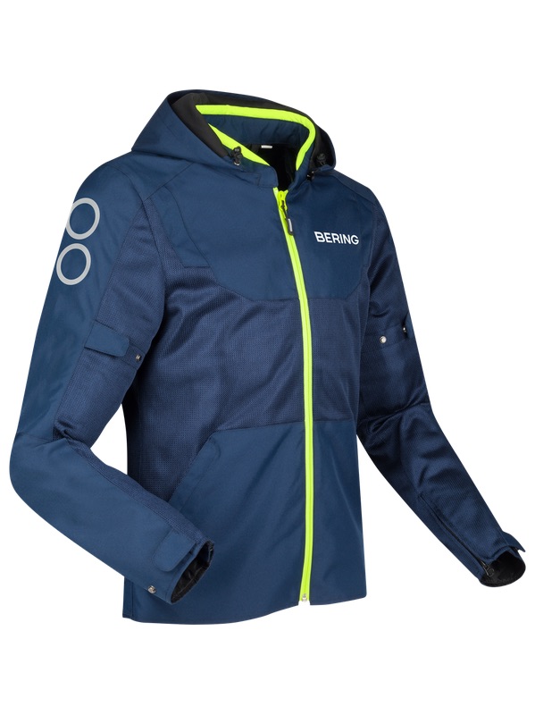 [BTB2047S] Chaqueta Bering Profil Azul Marino/Flúor (S)