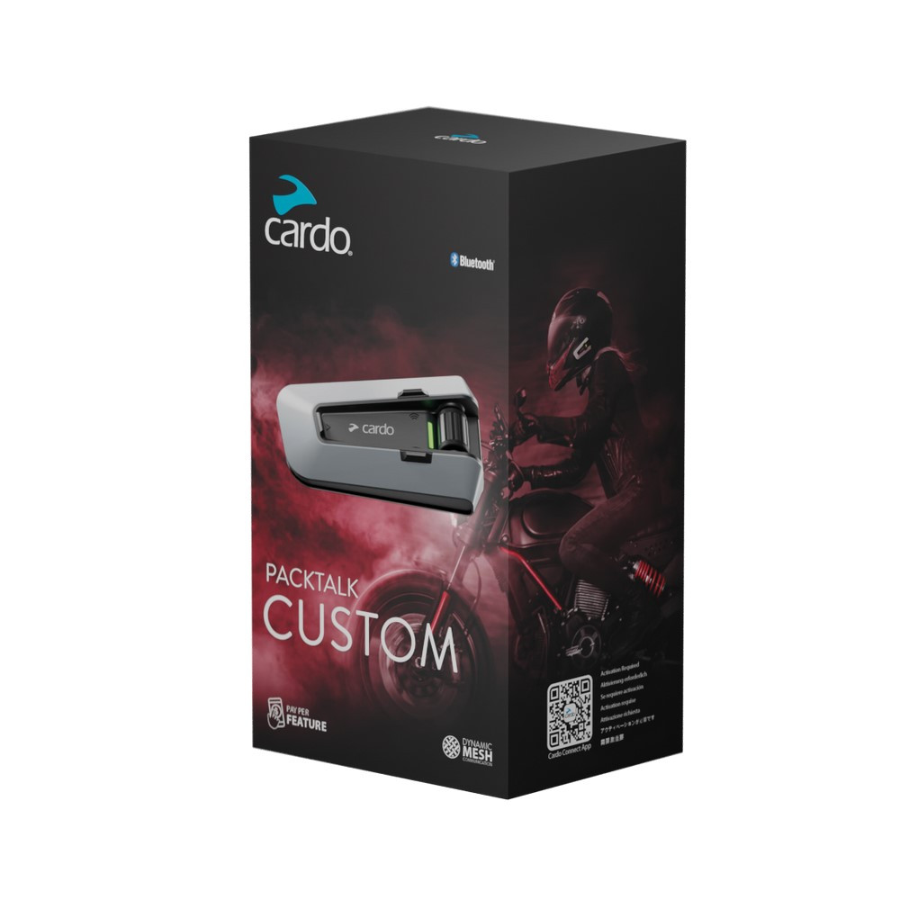 CARDO INTERCOMUNICADOR PACKTALK CUSTOM