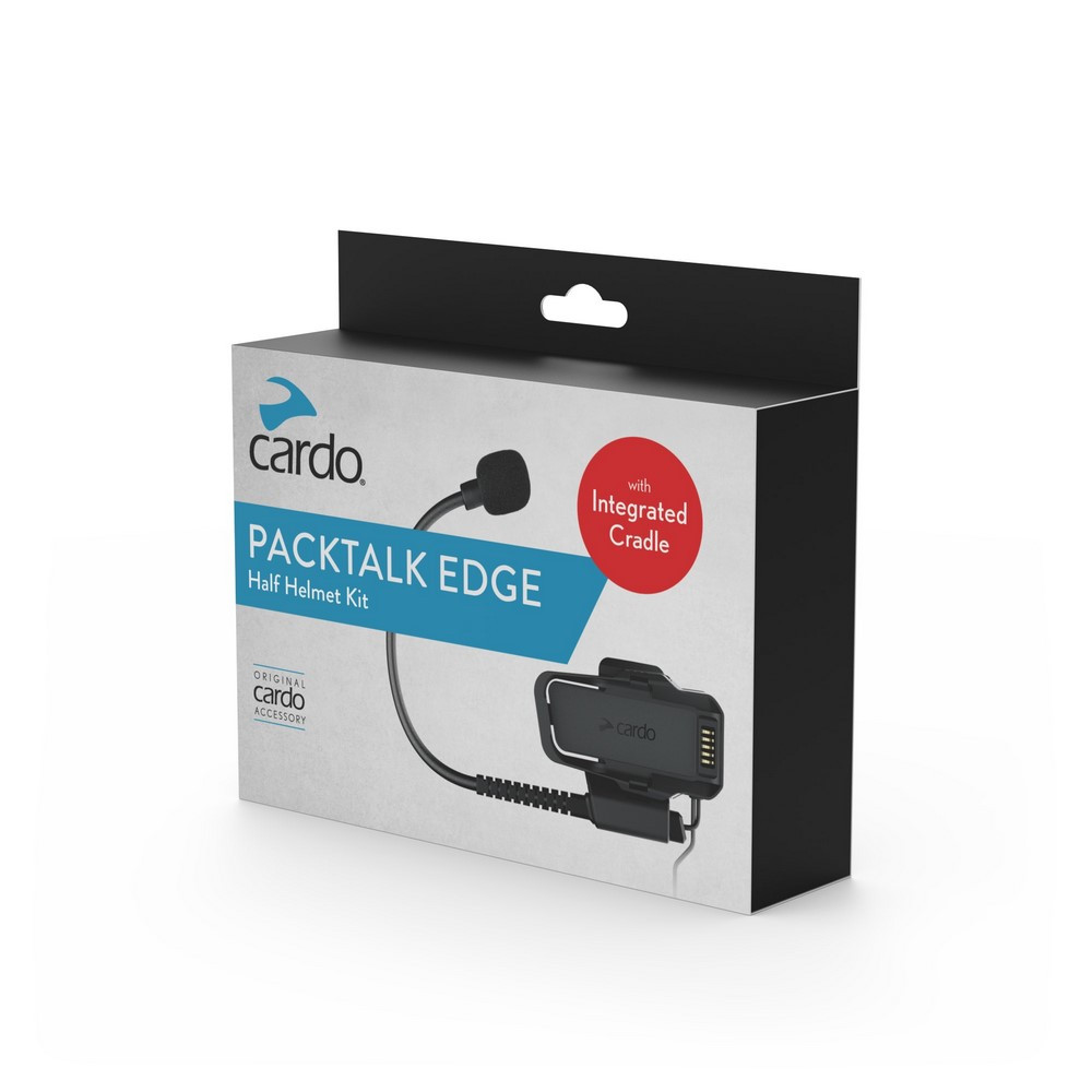 CARDO BASE DE AUDIO CON MICRO EXTERNO PACKTALK EDGE / PRO CON BASE PARA CASCO JET