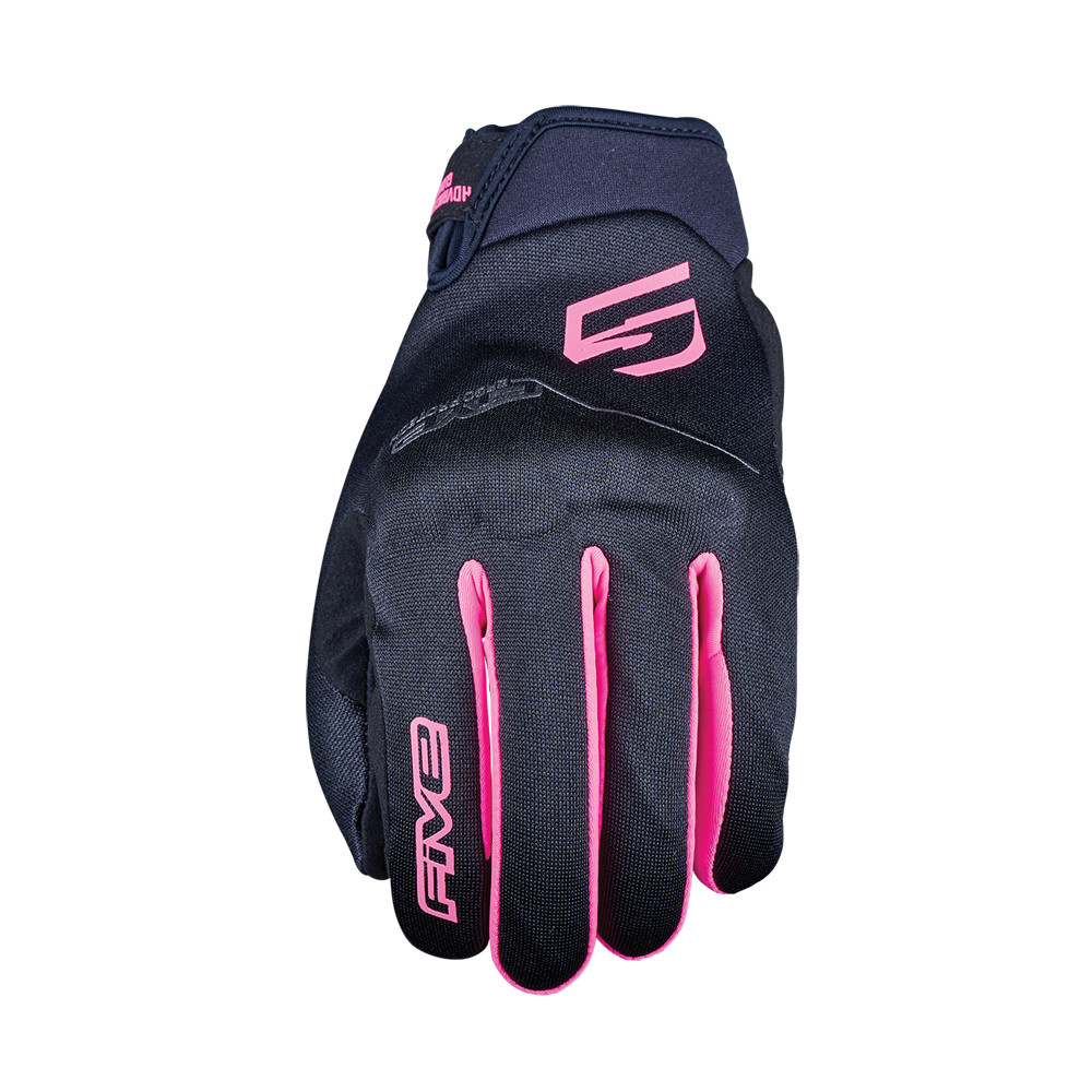 GUANTES FIVE GLOBE EVO WOMAN NEGRO / ROSA