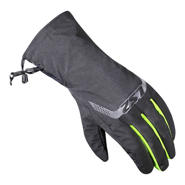 [70240F5401] Guantes LS2 THERMORAIN H-V Negro Amarillo