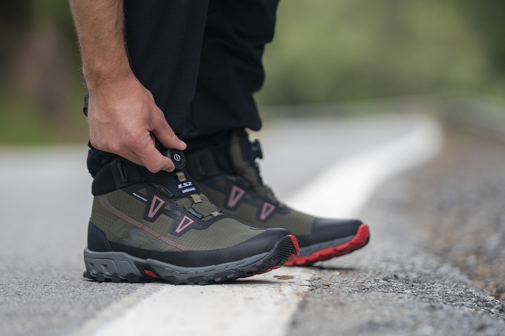 Botas Hombre LS2 TREKKER WP Verde