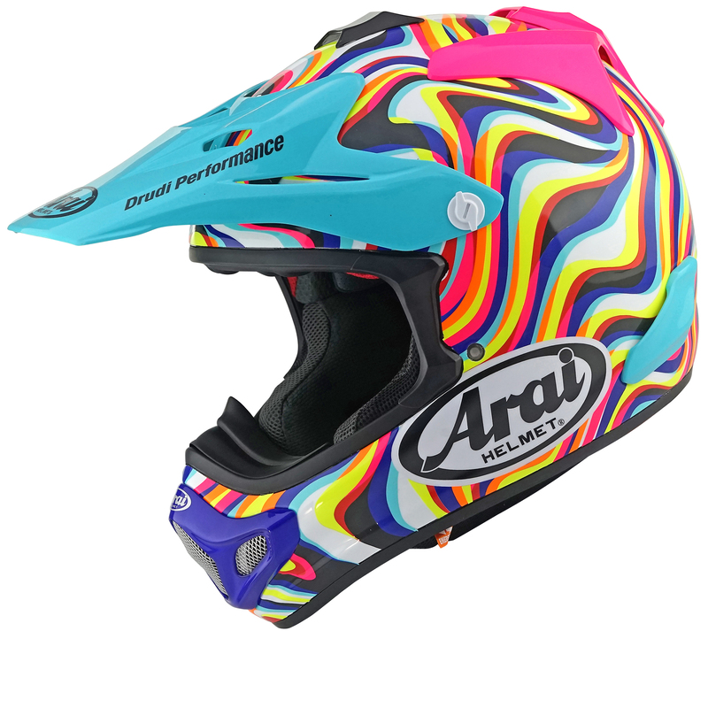 ARAI Casco ARAI MX-V EVO Stream - Rosa - S Rosa