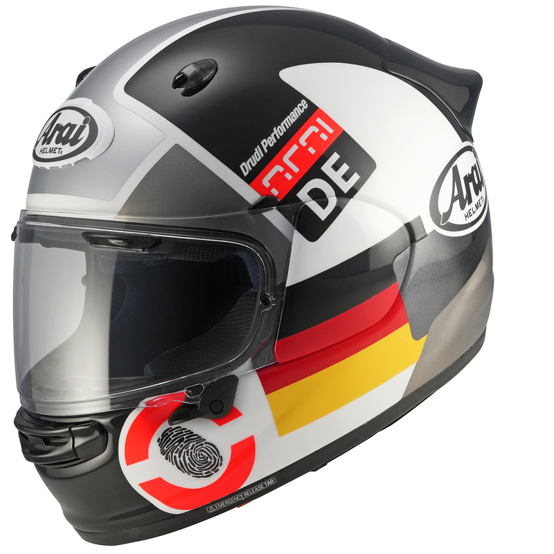 ARAI Casco ARAI Quantic Nation DE - Multicolor - S Amarillo & Blanco & Negro & Rojo & Multi