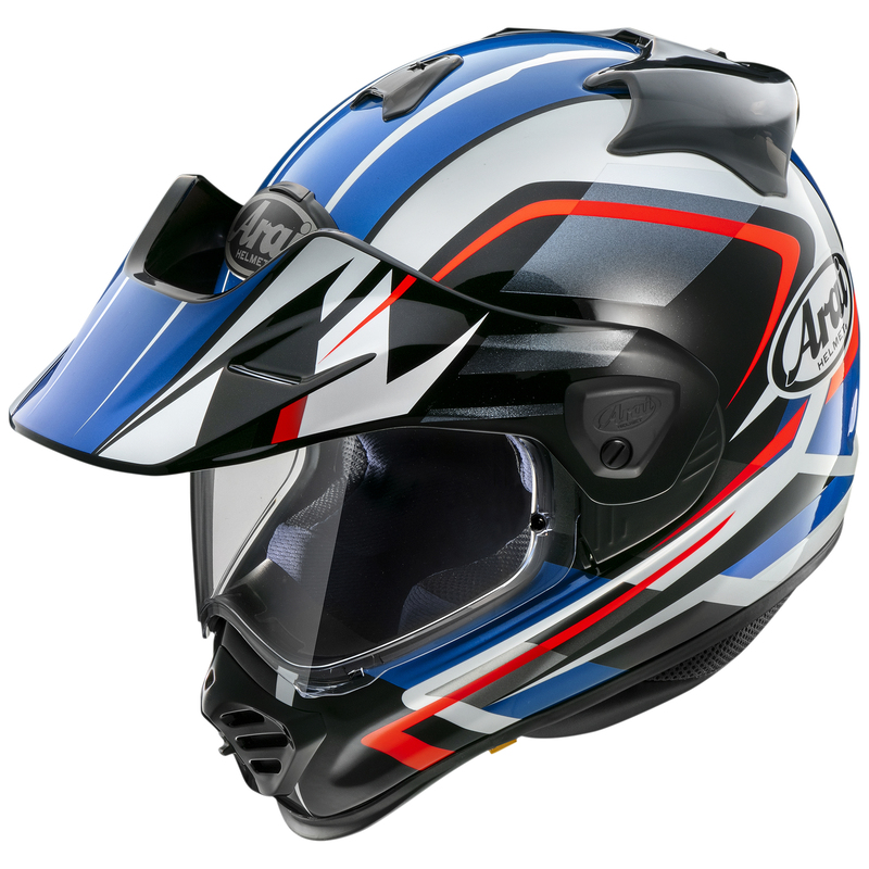[184-0307-03] ARAI Casco ARAI TOUR-X5 Discovery - azul - M Azul