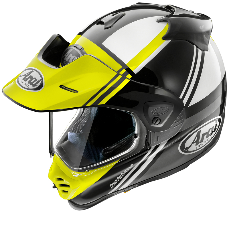 [184-0309-04] ARAI Casco ARAI TOUR-X5 Cosmic - Amarillo flúor - L Amarillo & Amarillo flúor