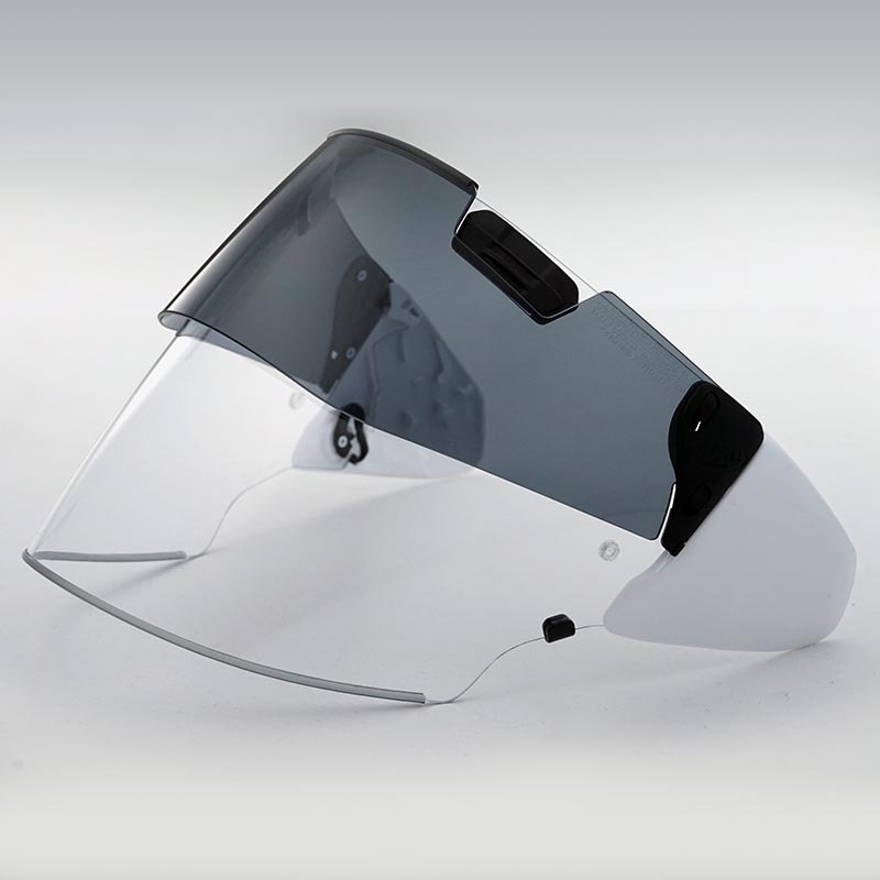 [55031050] ARAI Kit ARAI Pro Shade VAS-Z (Pantalla Transparente+Visor solar), Blanco Brillante Blanco & OEM