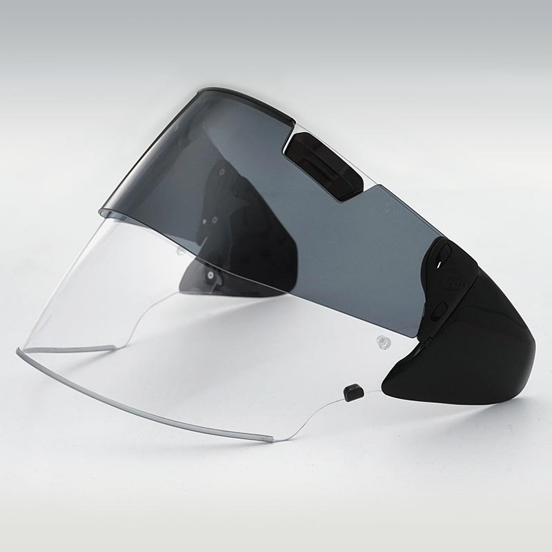 [55031051] ARAI Kit ARAI Pro Shade VAS-Z (Pantalla Transparente+Visor solar), Negro Brillante Negro & OEM
