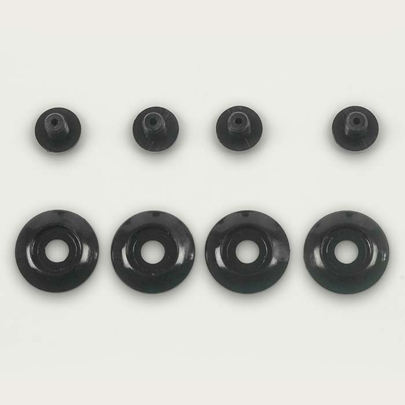 ARAI Kit de tornillos protector barbilla ARAI (Casco PENTA PRO), Negro Negro