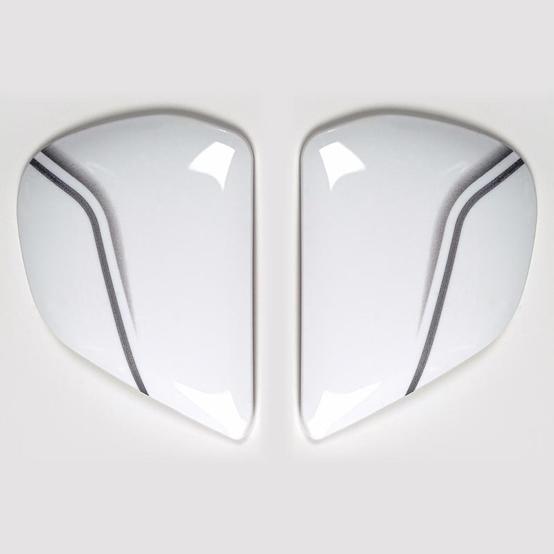 ARAI Cubiertas laterales ARAI STINT Blanco (Compatible sistema VAS-V) Tintado