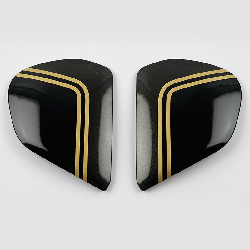 [55025494] ARAI Cubiertas laterales ARAI SPENCER 40 Negro (Compatible sistema VAS-V) Negro