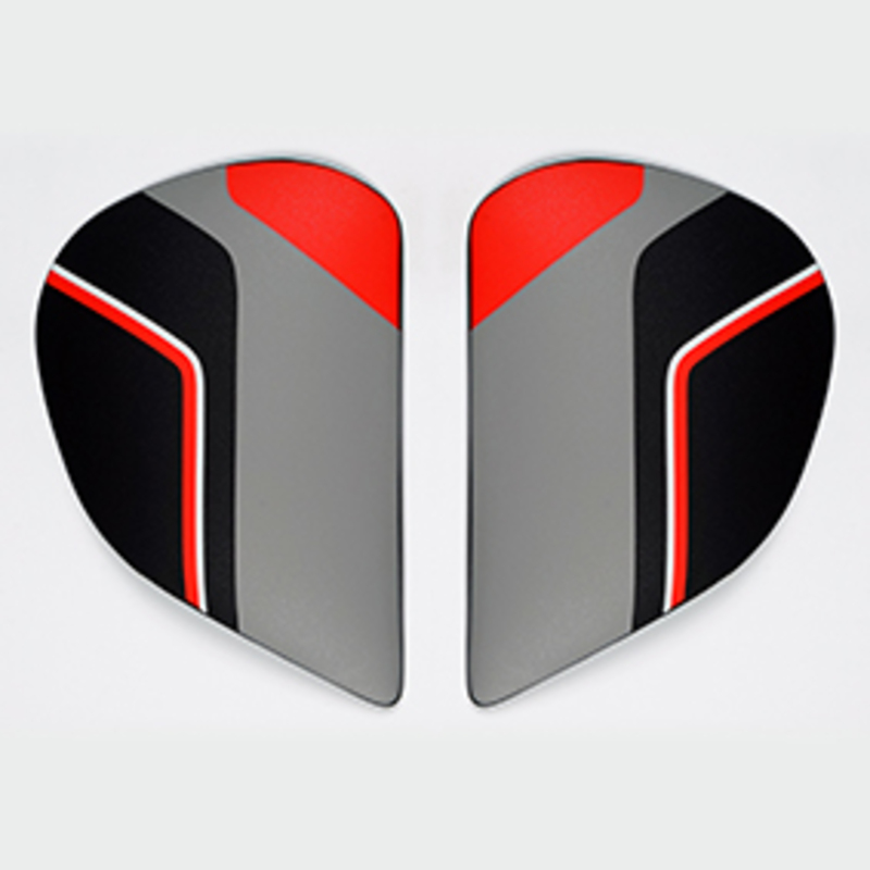 ARAI Cubiertas laterales ARAI (Sistema SuperAdSis J), SENSE Rojo (Modelos: AXCES-3) Rojo