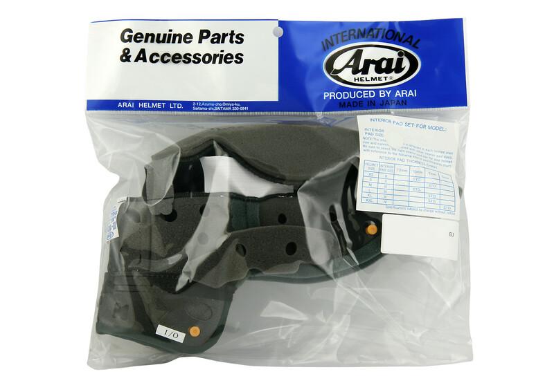 [55074351] ARAI Interior casco ARAI (III - M/L), 7 mm. Gris (Modelos: REBEL/CHASER-V)