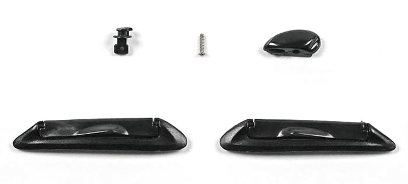 ARAI Kit de ventilación pantalla ARAI (Sistema SAL/SAI), Negro Negro