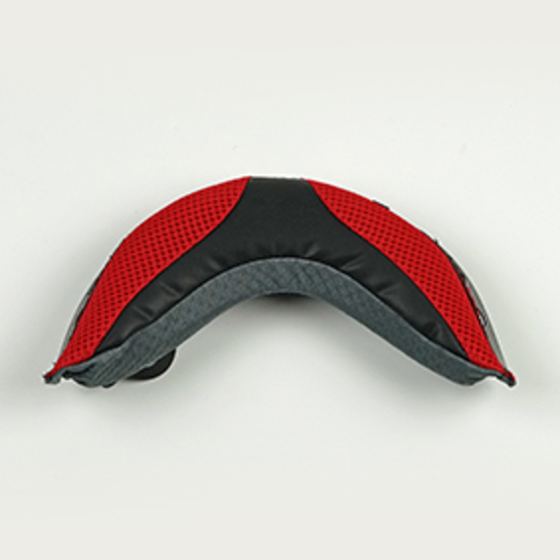 [55075411] ARAI Collarín ARAI (Casco MX-V), Gris/Rojo, Talla M/L