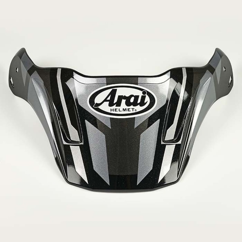ARAI Visera ARAI (TOUR-X4), DEPART METALLIC Gris Gris & Metalilzado