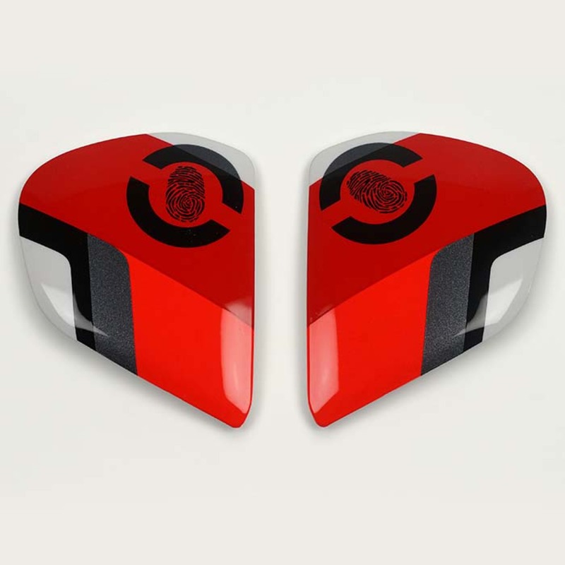 ARAI SIDEPOD VAS-V FACE, RED Rojo